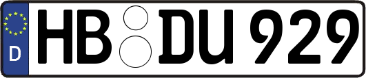 HB-DU929