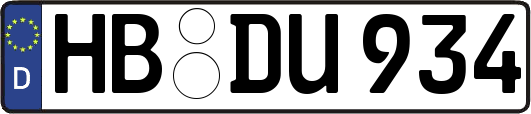 HB-DU934