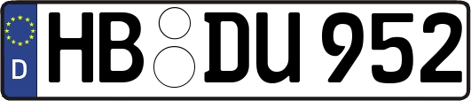 HB-DU952