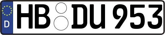 HB-DU953