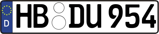 HB-DU954