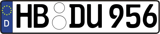 HB-DU956