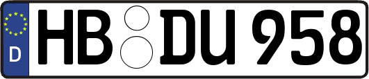 HB-DU958