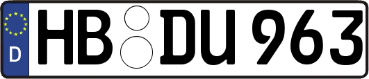 HB-DU963
