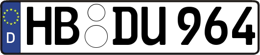 HB-DU964