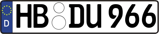 HB-DU966