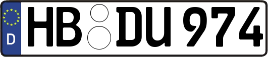 HB-DU974