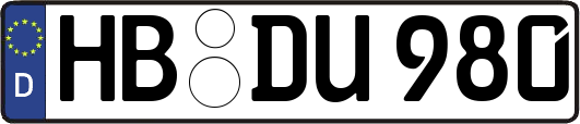 HB-DU980
