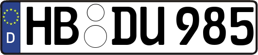 HB-DU985