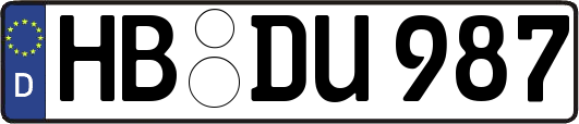 HB-DU987
