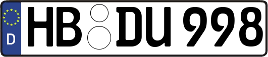HB-DU998