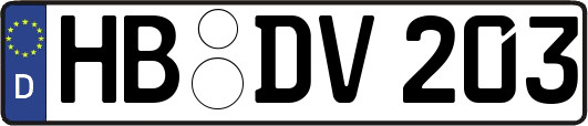 HB-DV203