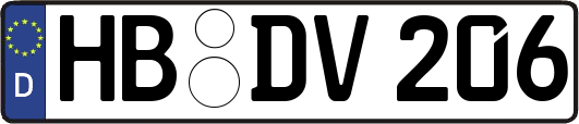 HB-DV206