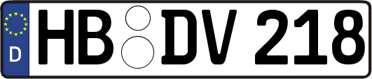HB-DV218
