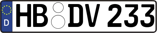 HB-DV233