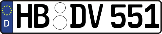 HB-DV551