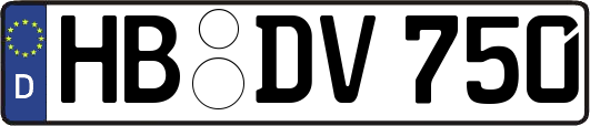 HB-DV750