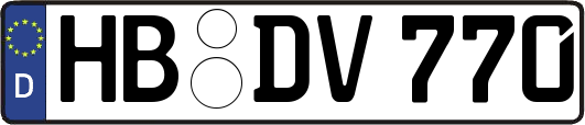 HB-DV770