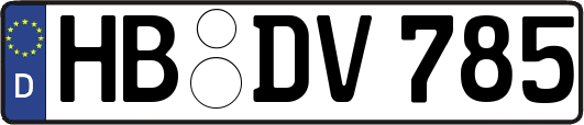 HB-DV785