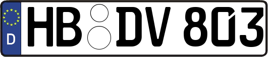HB-DV803