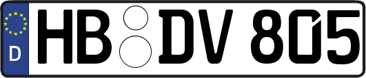 HB-DV805