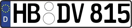 HB-DV815
