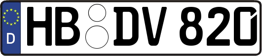 HB-DV820