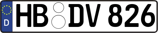 HB-DV826