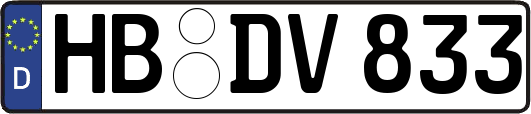 HB-DV833