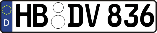 HB-DV836