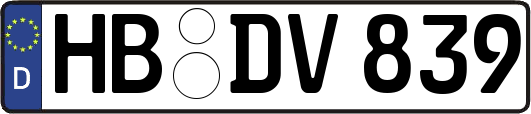 HB-DV839