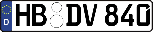 HB-DV840