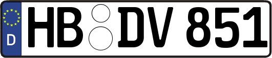 HB-DV851