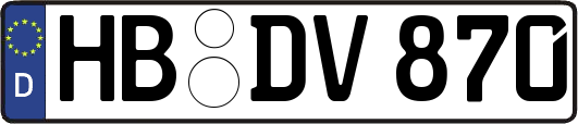 HB-DV870