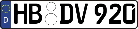 HB-DV920