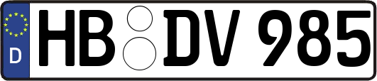 HB-DV985