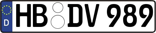 HB-DV989