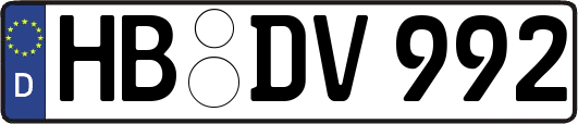 HB-DV992