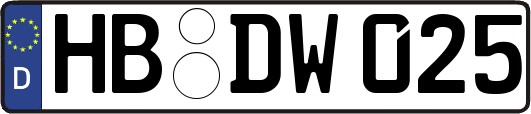 HB-DW025