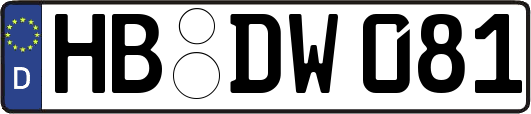 HB-DW081