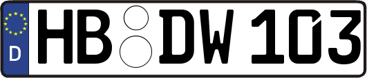 HB-DW103