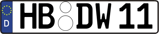 HB-DW11