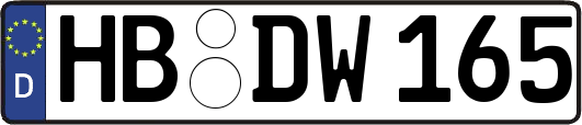 HB-DW165