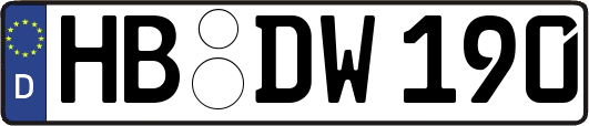 HB-DW190