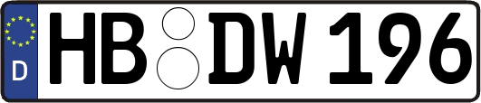 HB-DW196