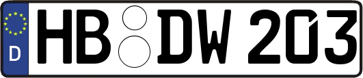 HB-DW203