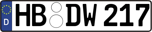 HB-DW217