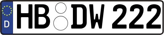 HB-DW222