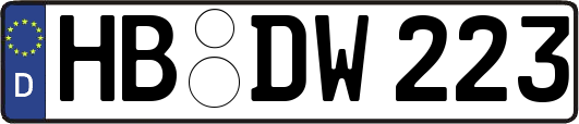 HB-DW223