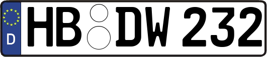 HB-DW232